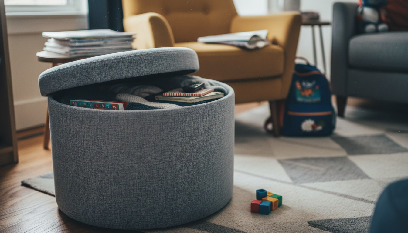 Round Storage Ottomans: Pros, Fit & Buying Tips