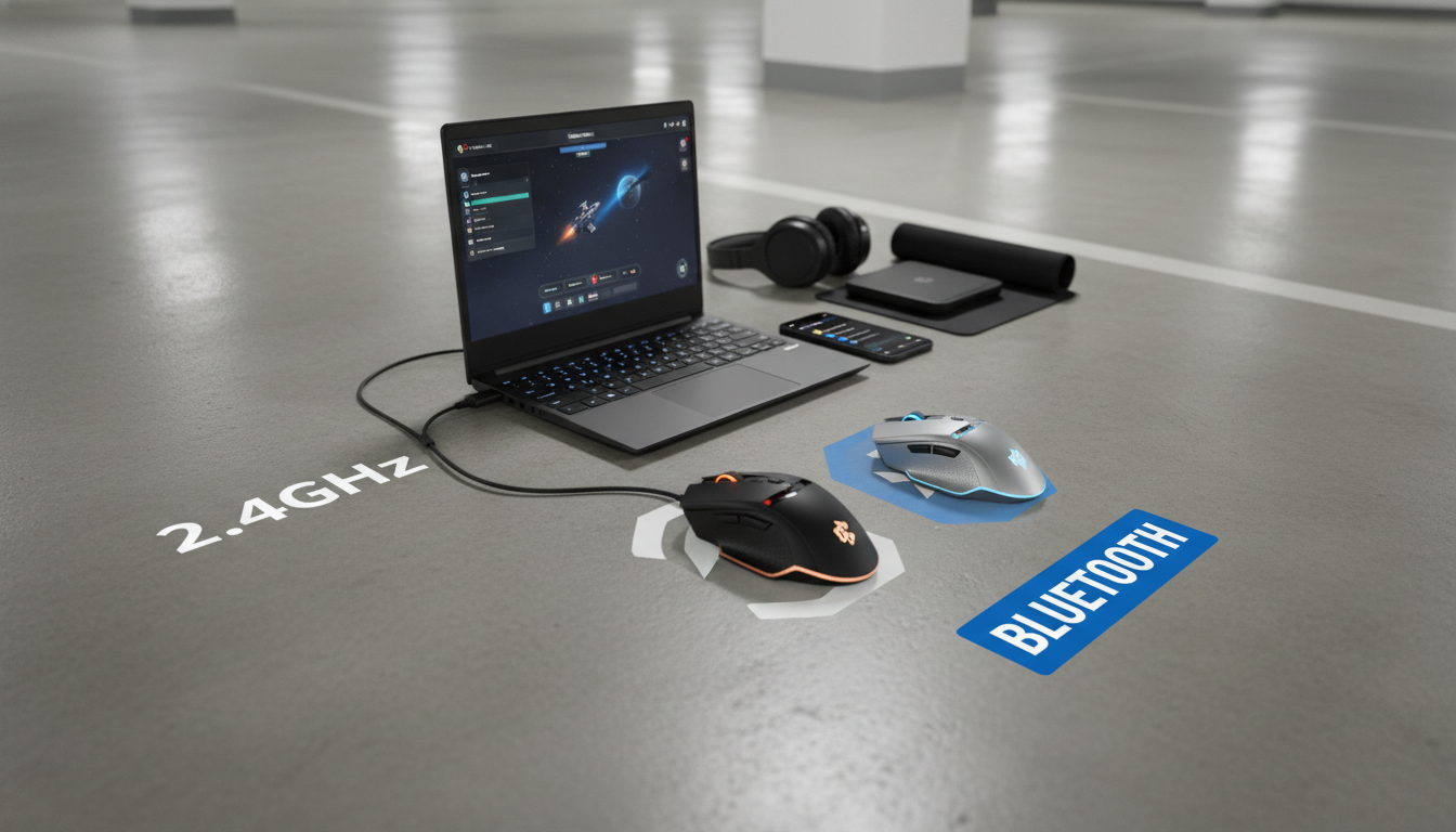 Wireless Mouse for Gaming: 2.4GHz vs Bluetooth Tips
