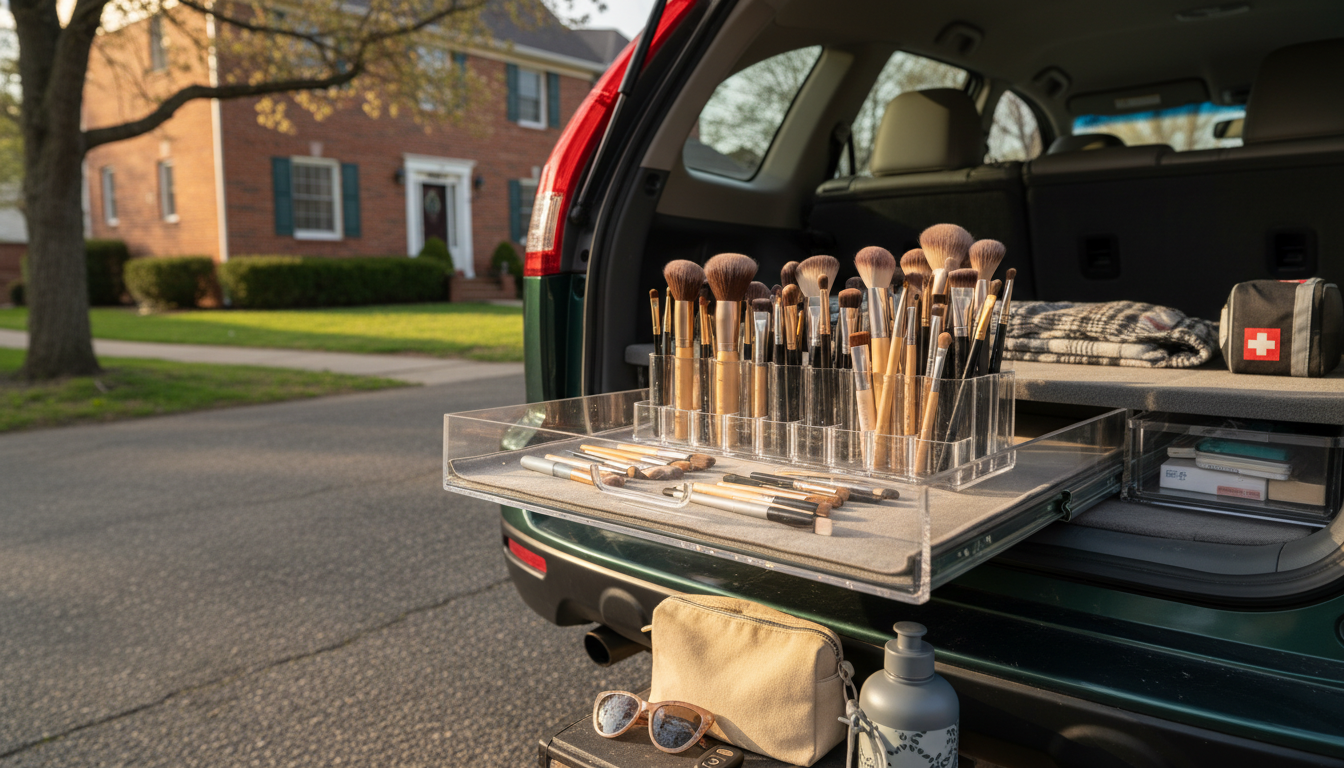 Storing Makeup Brushes in a Drawer: Do It Safely