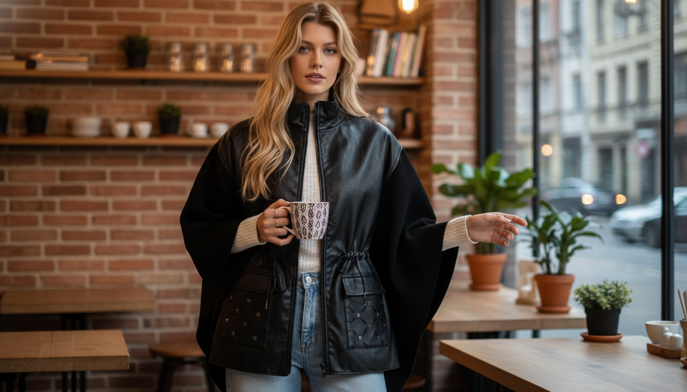 Desigual Black Zip Turtleneck Blazer: Fit, Style & Care