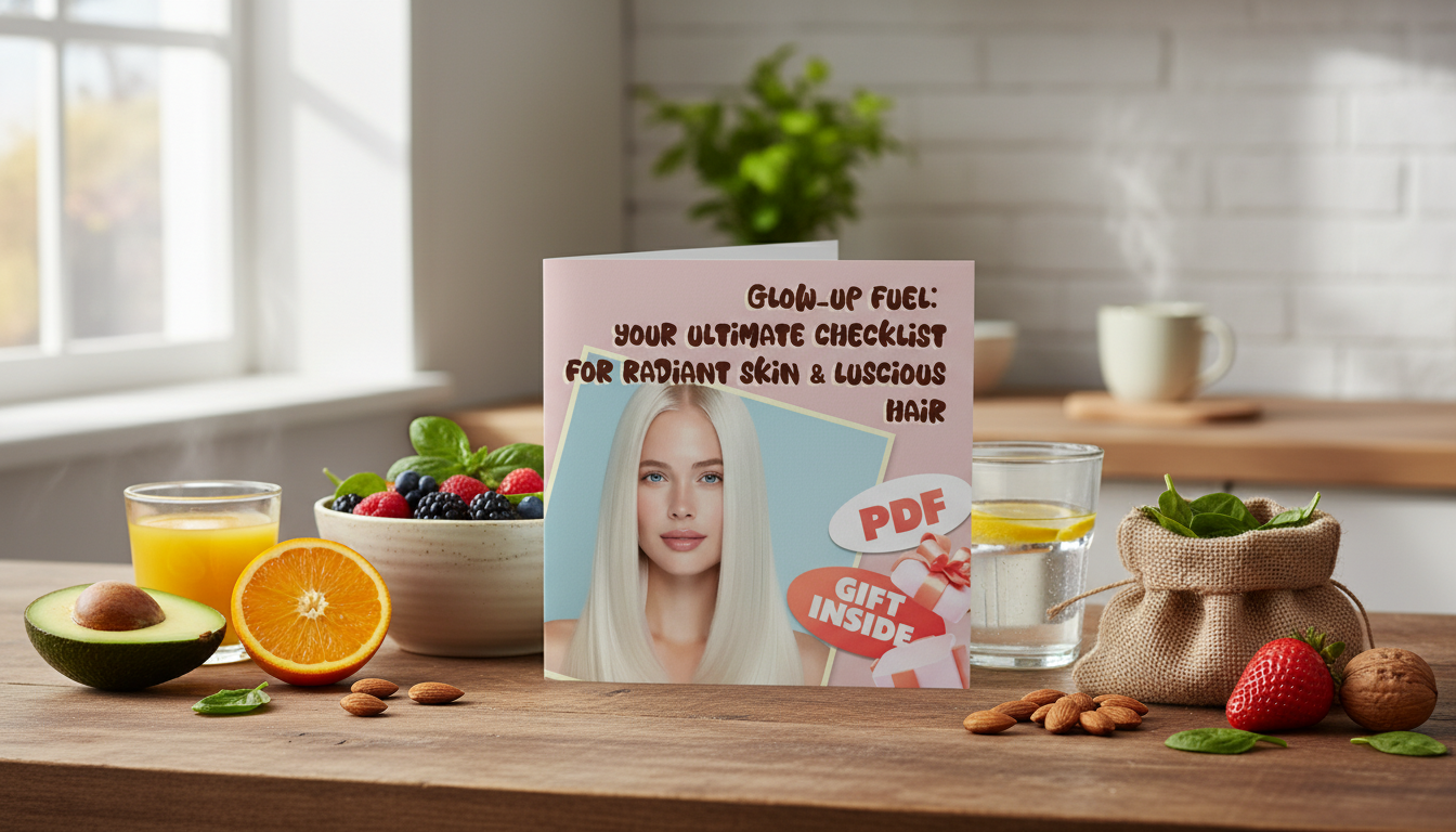 Glow-Up Checklist: Best Foods for Radiant Skin & Hair