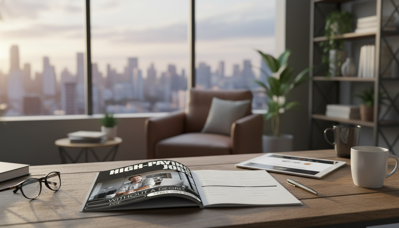 High-Paying Jobs Without a Degree: 30–90 Day Checklist