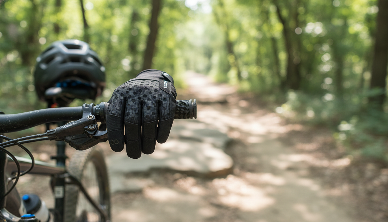 Full-Finger Men’s Cycling Gloves: Grip, Breathable, Touch