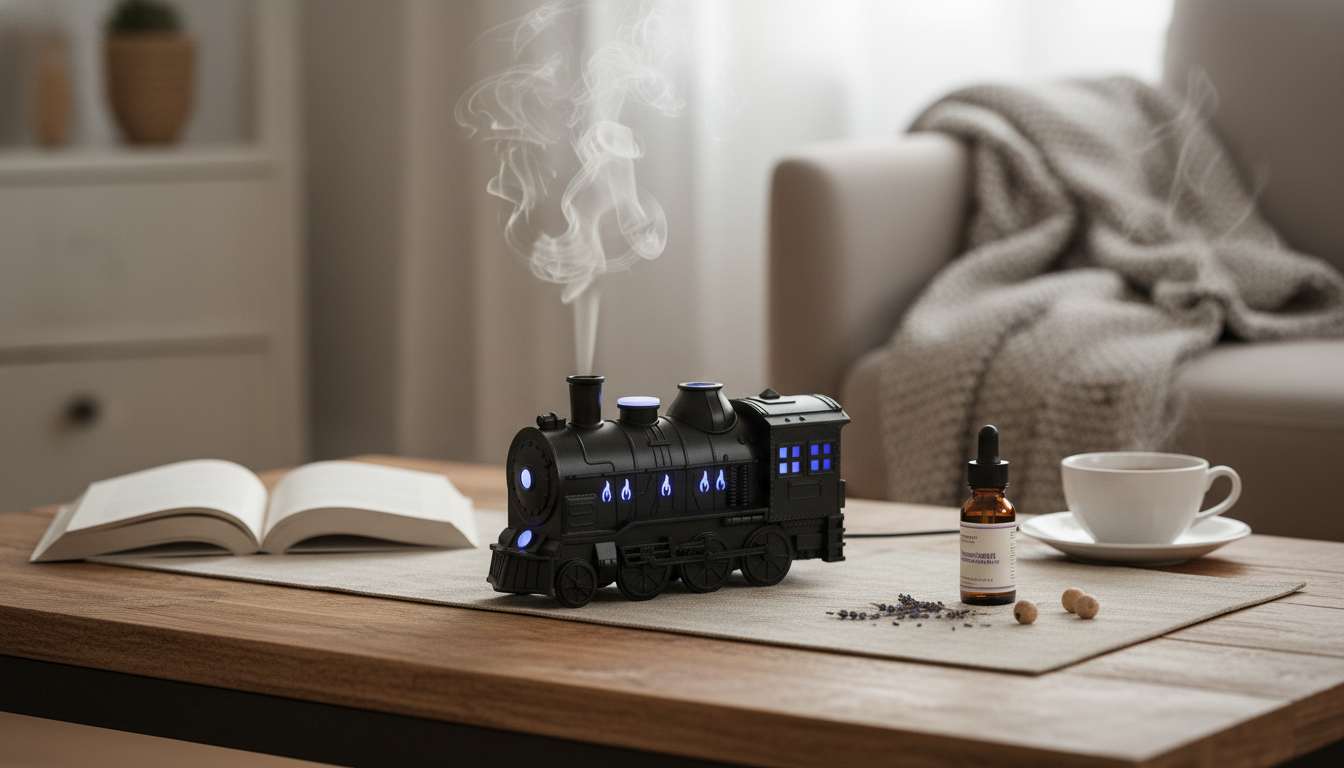 Mini Train Diffuser Humidifier: Settings, Oils & Care