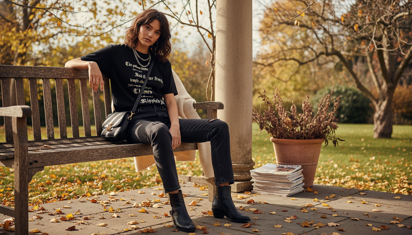 How to Style a McQueen Maxi-Print Cotton T-Shirt