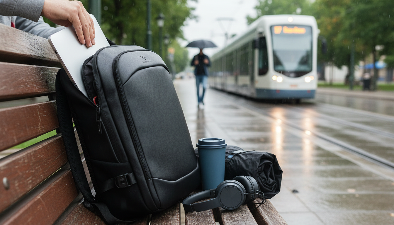 Waterproof 17-Inch Laptop Backpack: Travel & Commute Guide