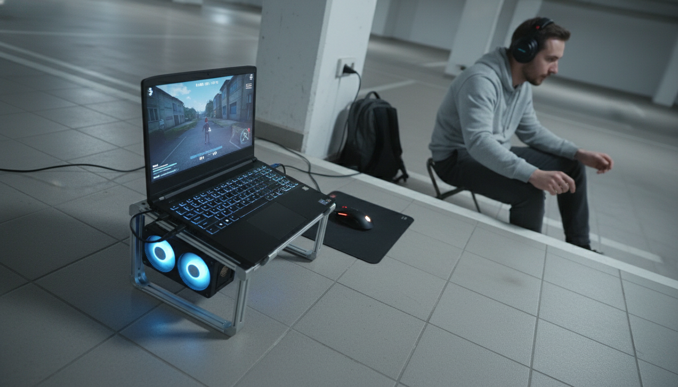 Laptop Stand for Gaming: Cooling, Comfort, FPS Stability