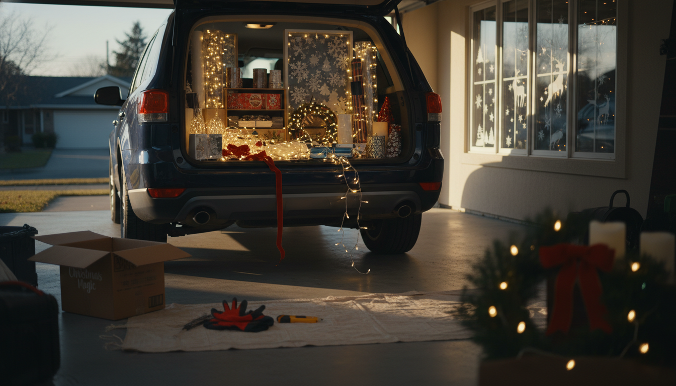 Christmas Window Decor Ideas: Clings, Lights & More