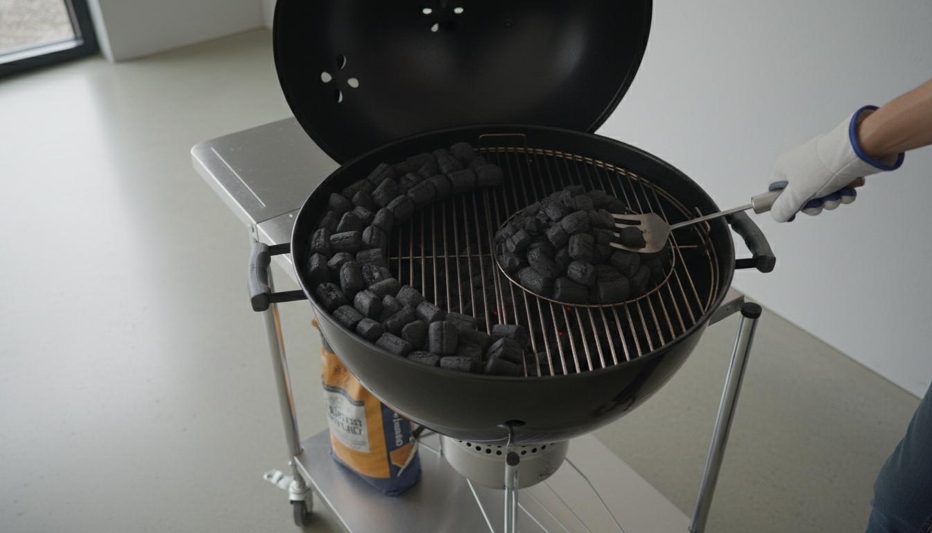 Charcoal Placement in a Round Grill: Direct vs Two-Zone