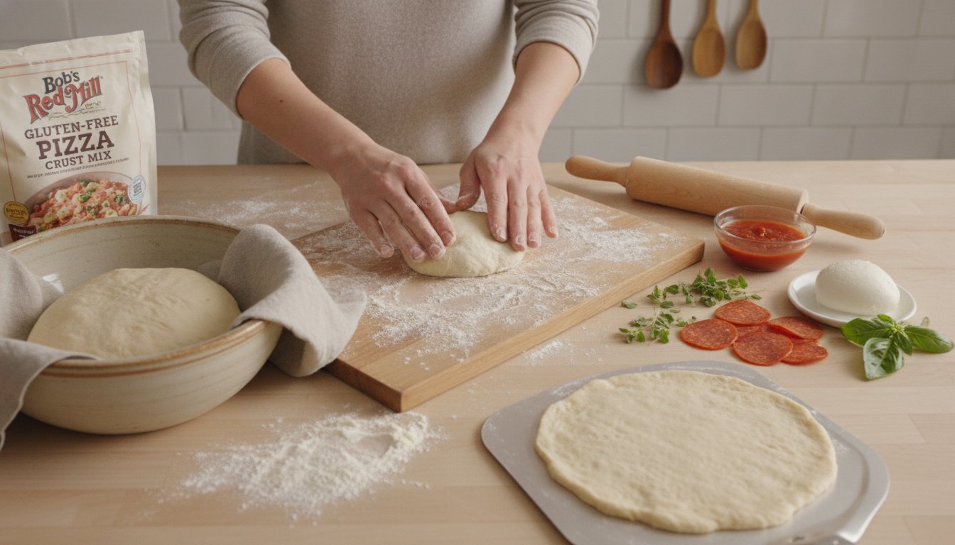 Using Bob’s Red Mill Gluten-Free Flour for Pizza Dough