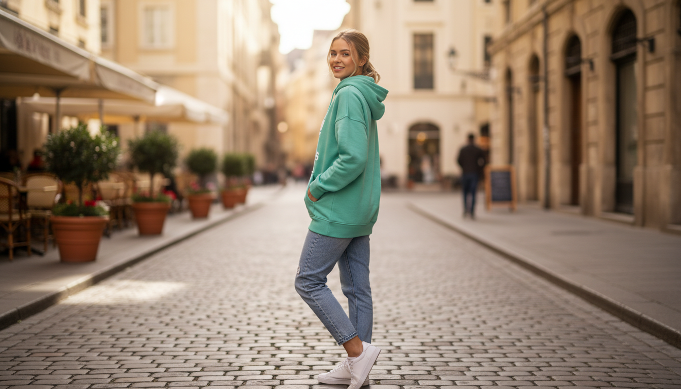 Adidas Women’s Green Printed Hoodie: Fit, Care & Style