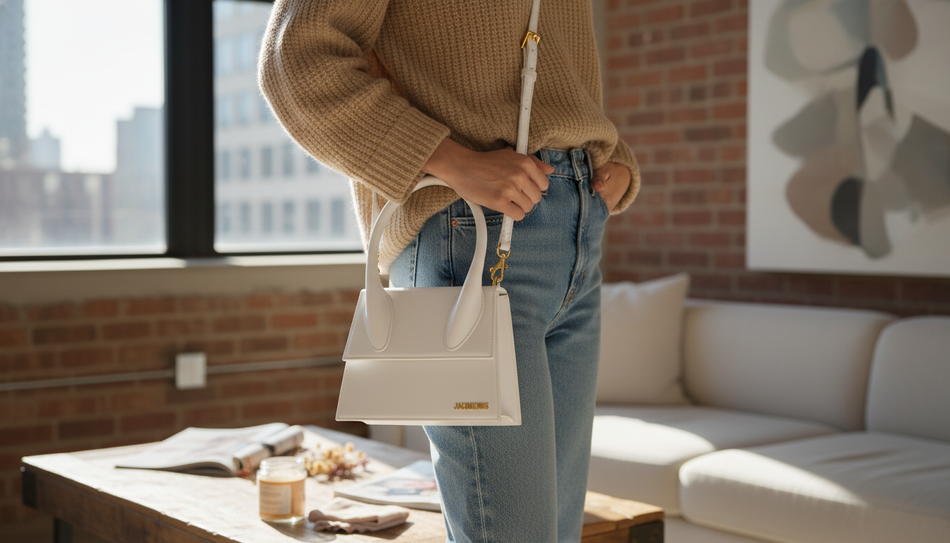 Le Chiquito Moyen Jacquemus Bag: Strap Styling & Care