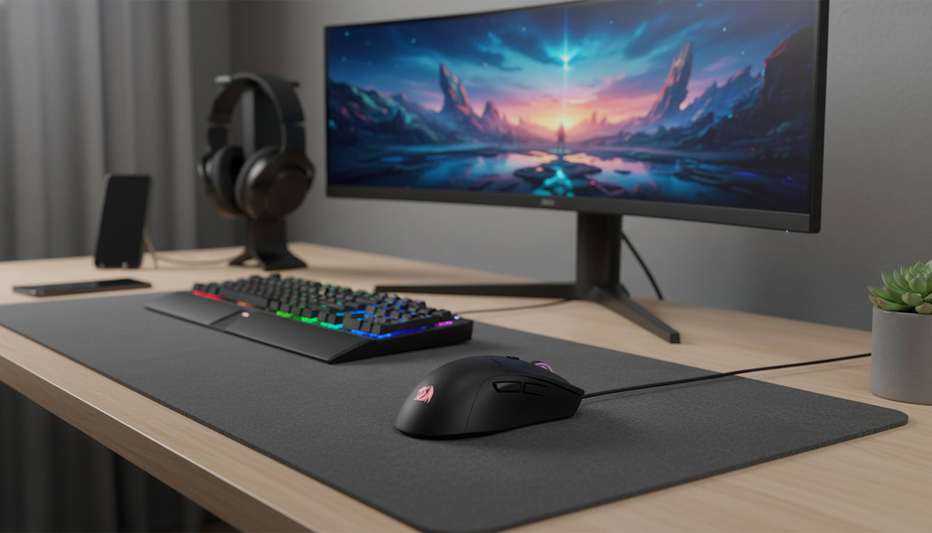 Ultra-Light Wired Gaming Mouse: 10000 DPI, 6 Buttons