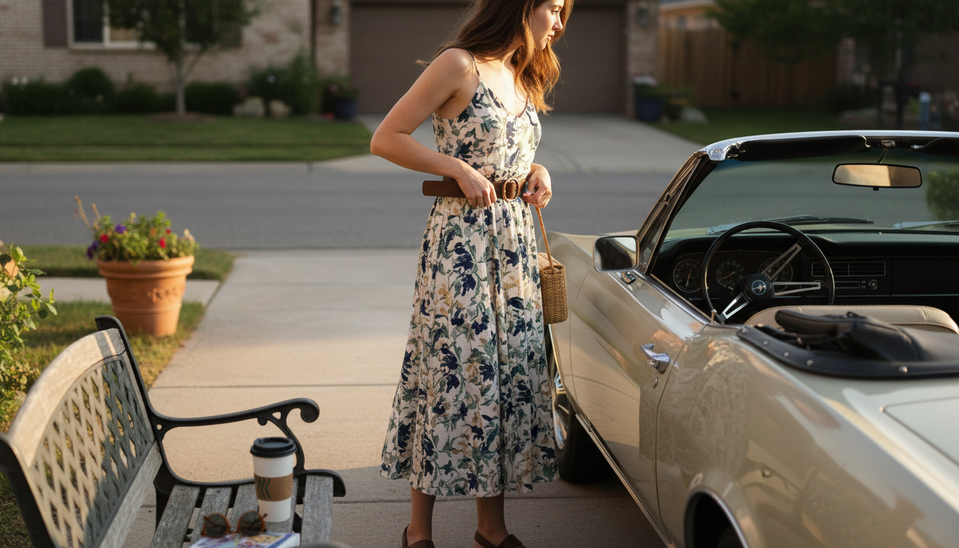 Coffee-Brown Belt Styling Tips to Define Your Waist