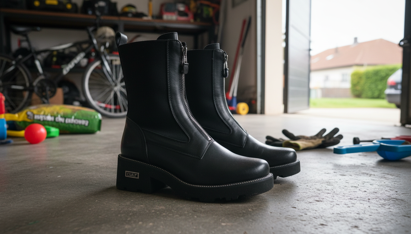 Real vs Synthetic Black Ankle Boots: Easy Checks