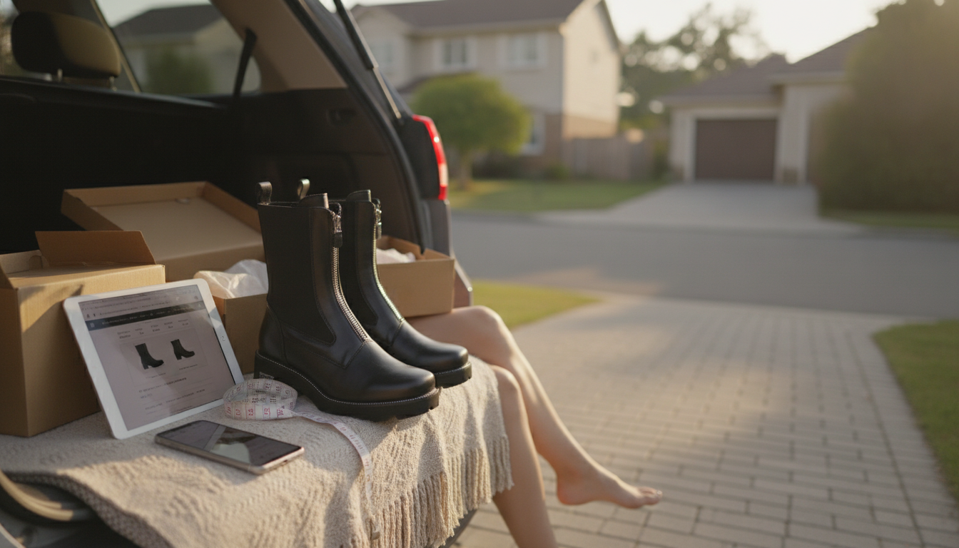 Online Sizing Tips for Women’s Leather Ankle Boots