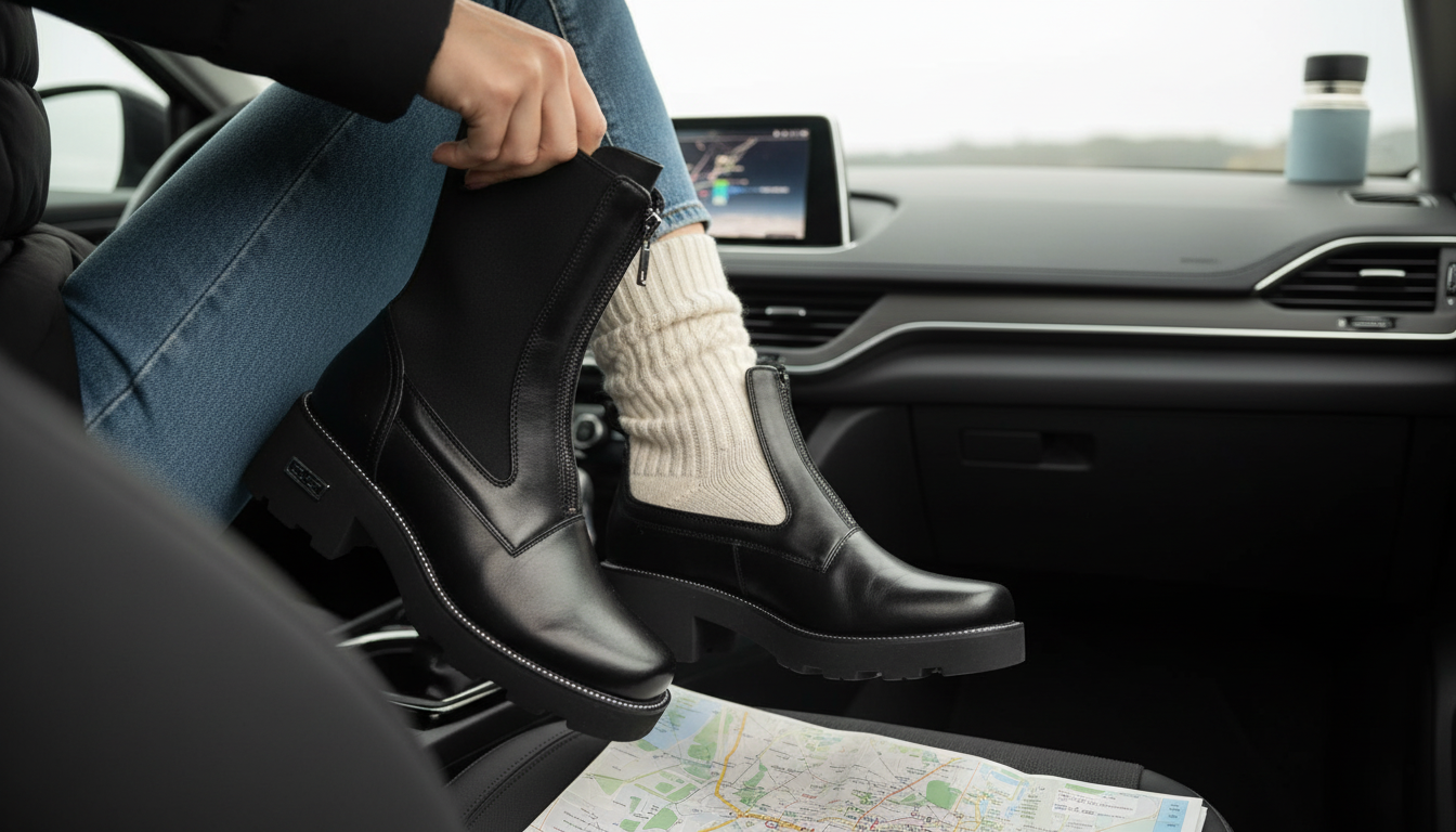 Leather Ankle Boots: Fit vs Room for Thick Socks