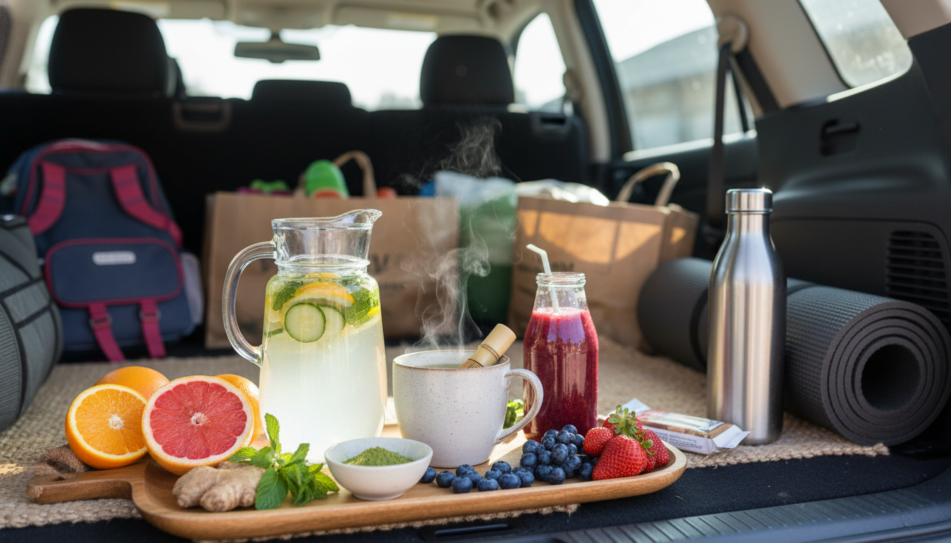 7-Day Skin Glow Drinks: Water, Green Tea & More