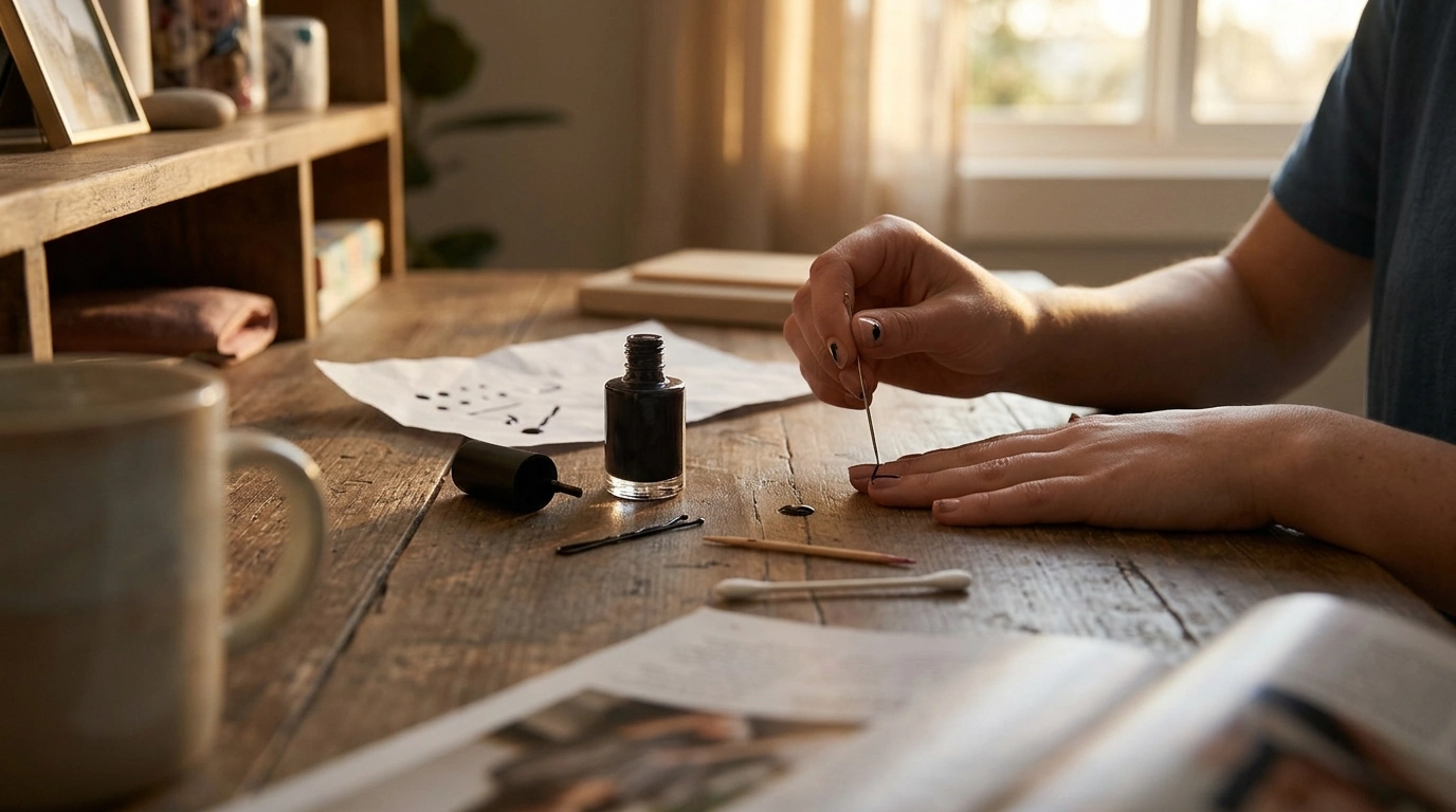 No Nail Art Brush? Try These Easy Alternatives