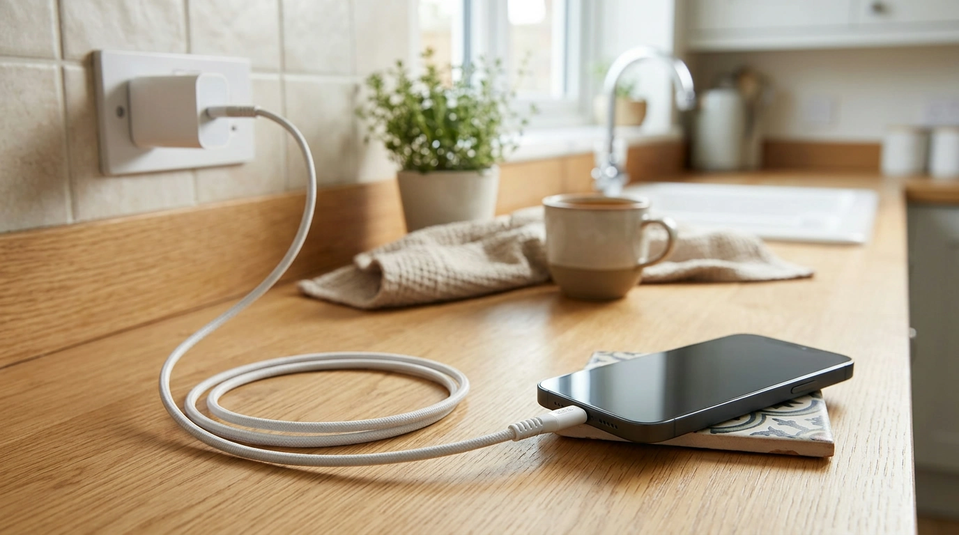Safest iPhone Charger: 20W USB-C PD + Certified Cable