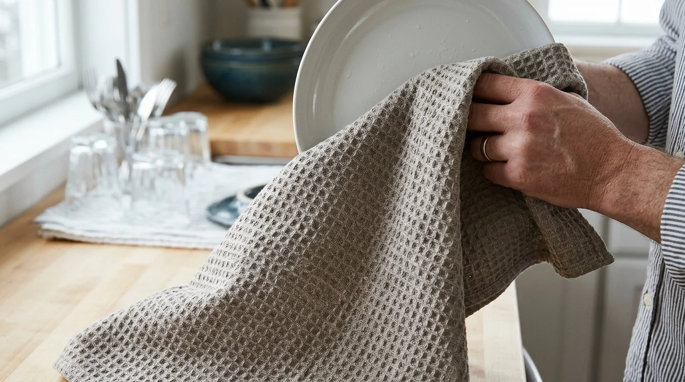 Why Waffle Towels Are Popular for Kitchen Drying