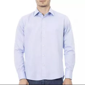 Light Blue Regular Fit Shirt for Business Casual?